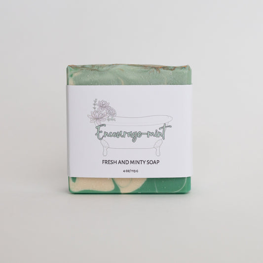 Encourage-mint Soap